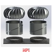 HPI SET-3 pro plochou střechu s ventilační turbínou LOMANCO BIB 14